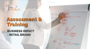 A case study on assessment and training by The Catalyst for a Retail brand.